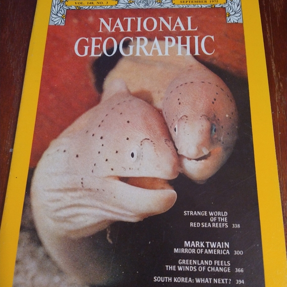 Vintage National Geographic Magazine September 1975